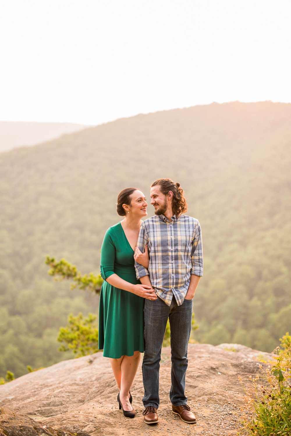 Swing Dancing Engagement Session on the Blue Ridge Parkway - Hunter and Sarah Photography