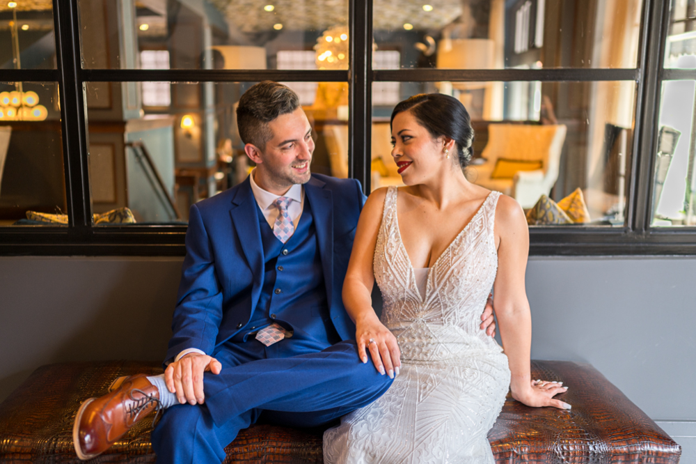 Sultry, Stylish Wedding at The Virginian Hotel in Lynchburg, VA - Hunter and Sarah Photography