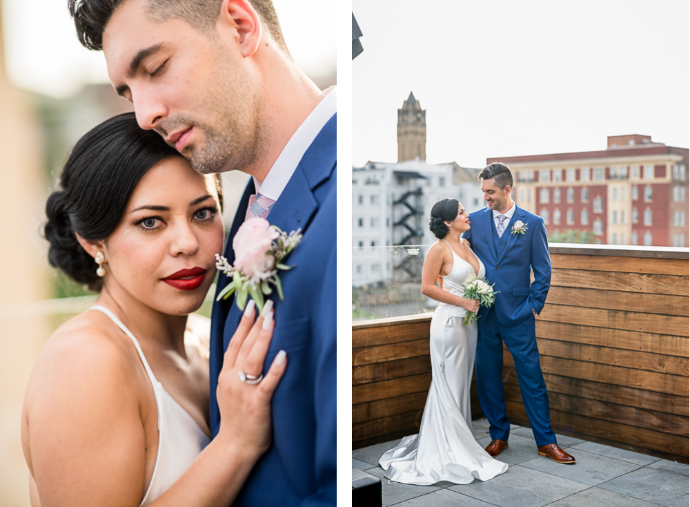 Sultry, Stylish Wedding at The Virginian Hotel in Lynchburg, VA - Hunter and Sarah Photography