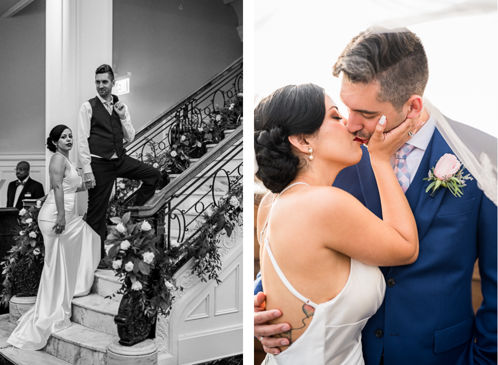 Sultry, Stylish Wedding at The Virginian Hotel in Lynchburg, VA - Hunter and Sarah Photography