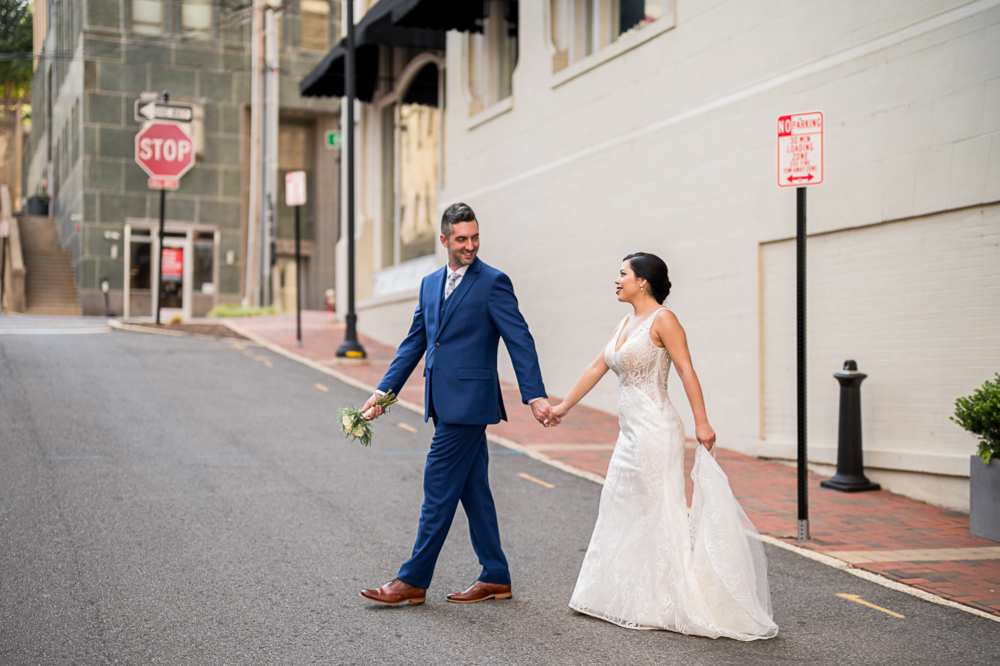 Sultry, Stylish Wedding at The Virginian Hotel in Lynchburg, VA - Hunter and Sarah Photography