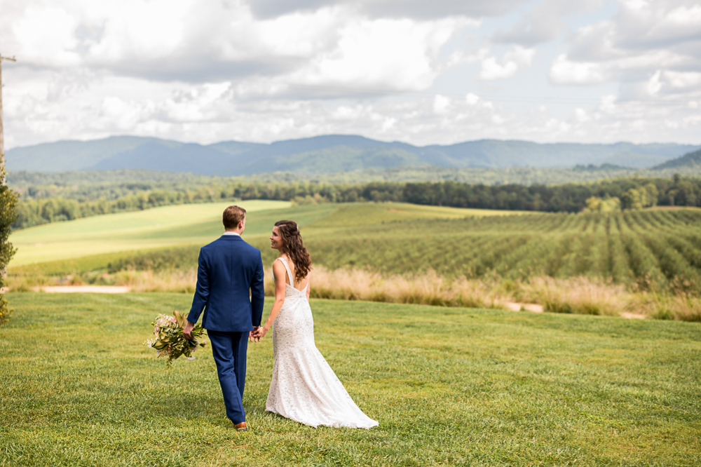 Giggly Mountainous Wedding at Pharsalia - Hunter and Sarah Photography