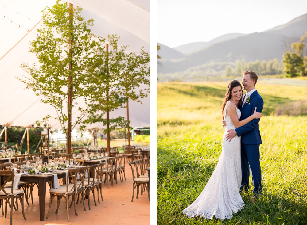 Giggly Mountainous Wedding at Pharsalia - Hunter and Sarah Photography