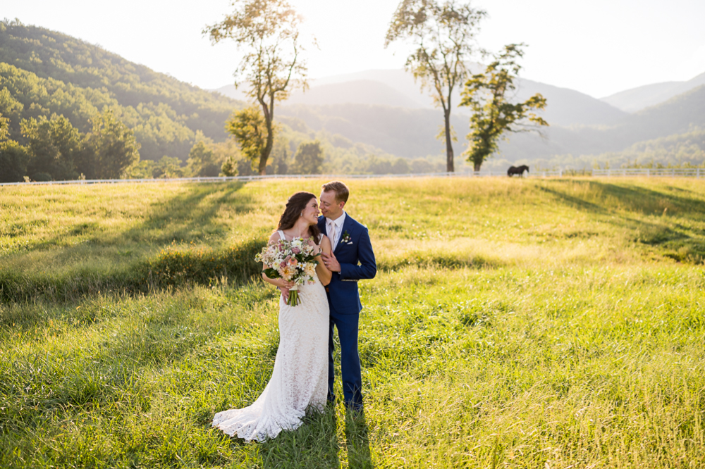 Giggly Mountainous Wedding at Pharsalia - Hunter and Sarah Photography