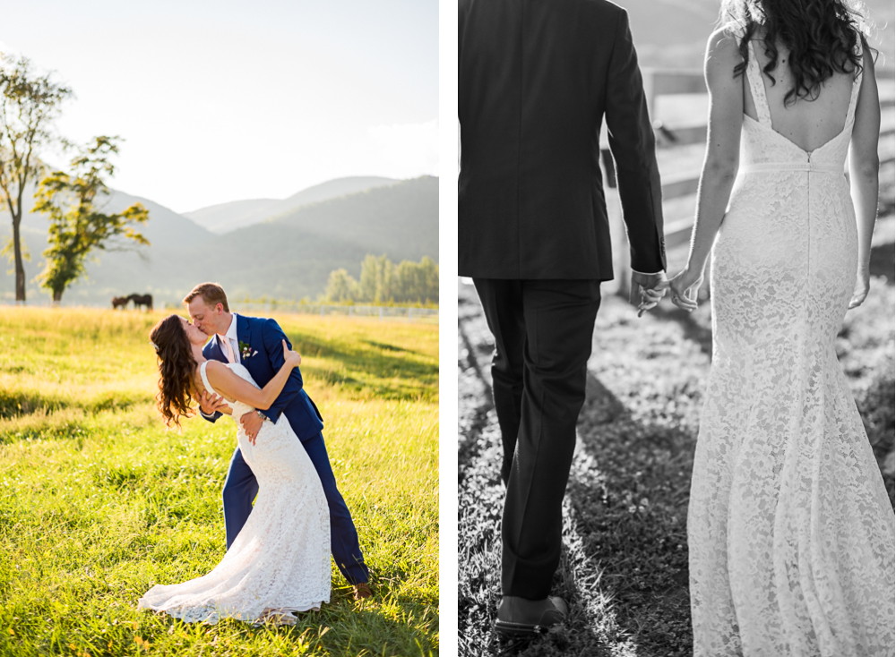 Giggly Mountainous Wedding at Pharsalia - Hunter and Sarah Photography