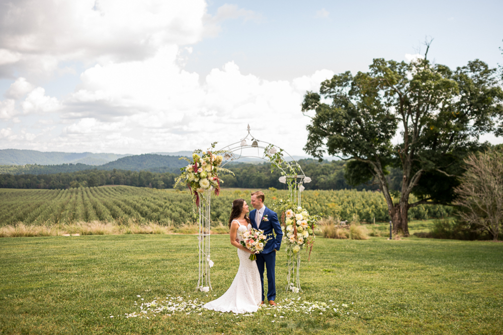 Giggly Mountainous Wedding at Pharsalia - Hunter and Sarah Photography