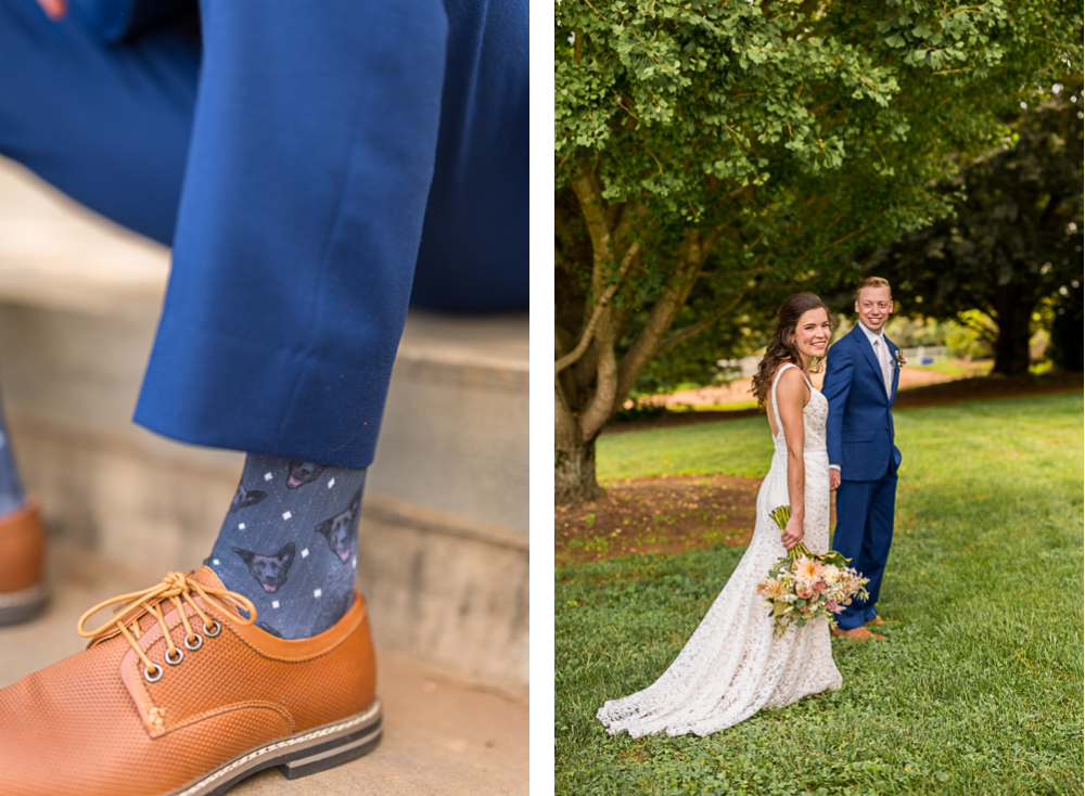 Giggly Mountainous Wedding at Pharsalia - Hunter and Sarah Photography