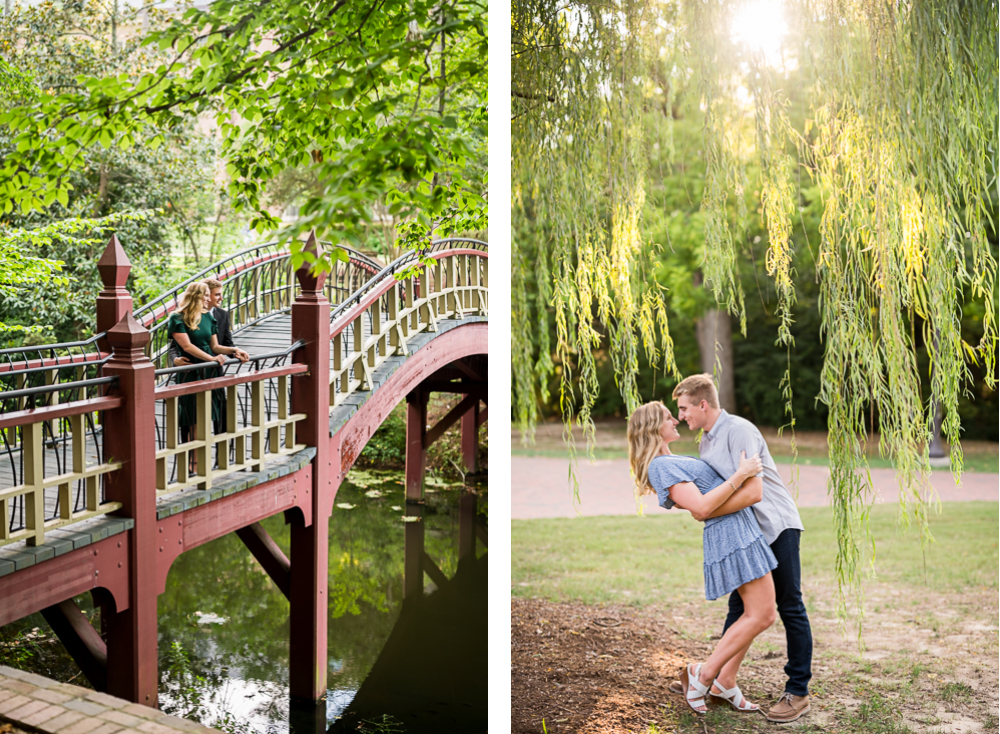 Sun-Kissed Engagement Session at the College of William & Mary - Hunter and Sarah Photography