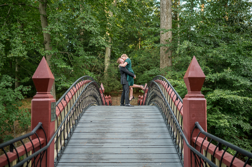 Sun-Kissed Engagement Session at the College of William & Mary - Hunter and Sarah Photography