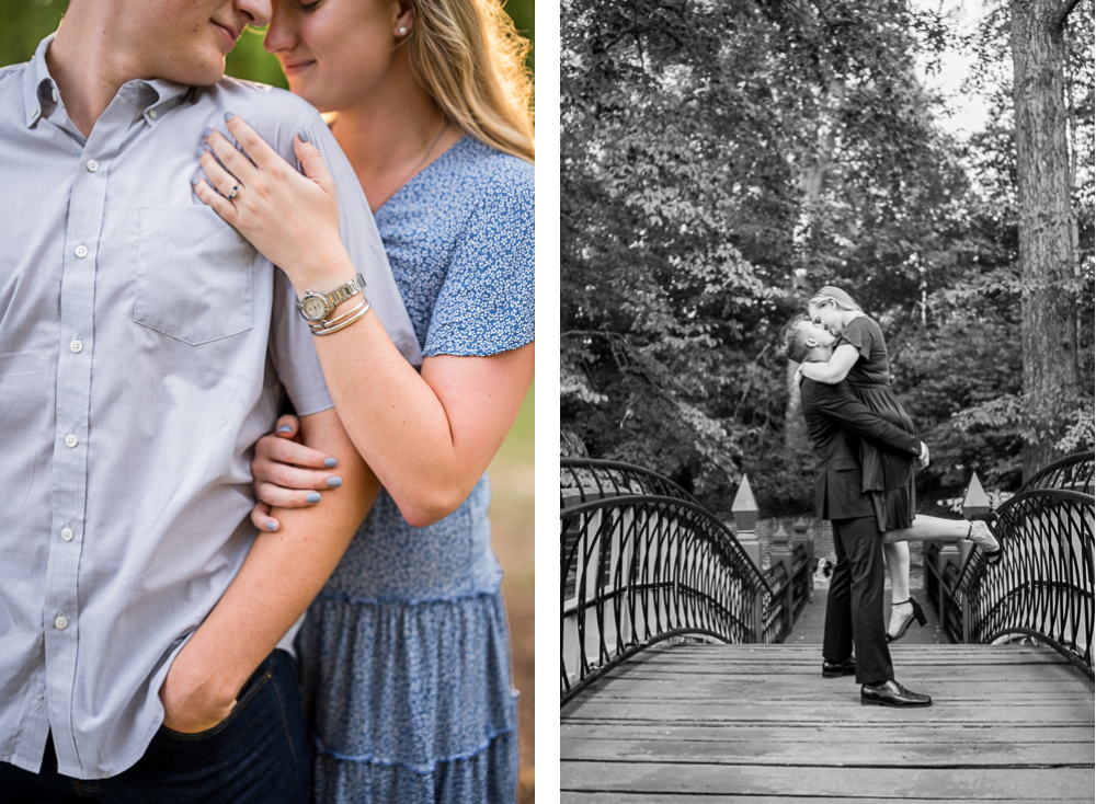 Sun-Kissed Engagement Session at the College of William & Mary - Hunter and Sarah Photography