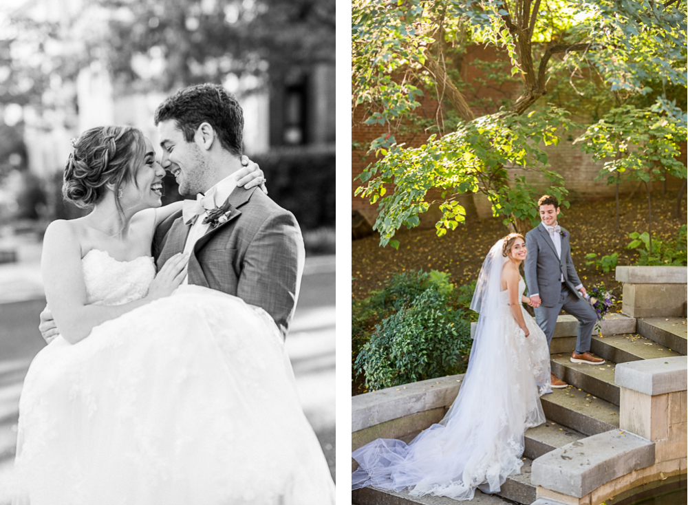 Laughter-Filled Elopement at the Spanish Steps in Washington, D.C. - Hunter and Sarah Photography