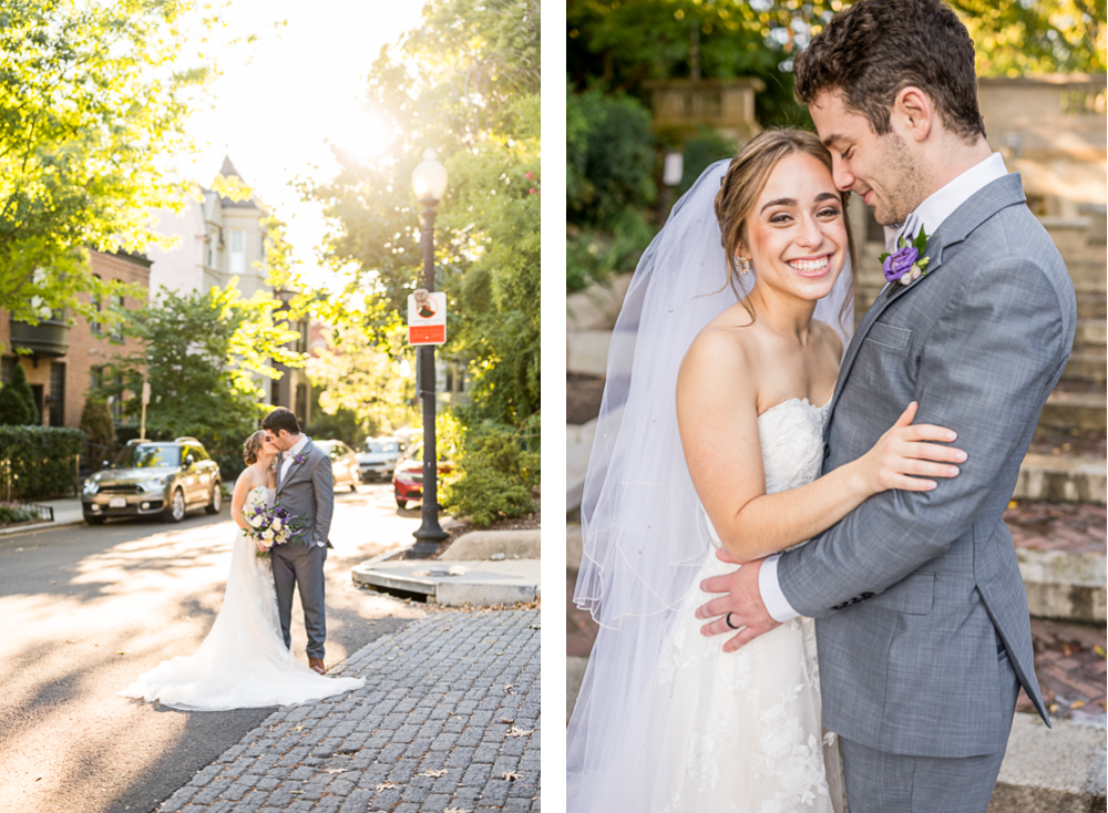 Laughter-Filled Elopement at the Spanish Steps in Washington, D.C. - Hunter and Sarah Photography