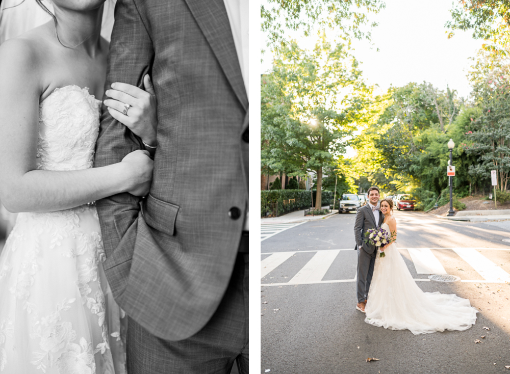 Laughter-Filled Elopement at the Spanish Steps in Washington, D.C. - Hunter and Sarah Photography