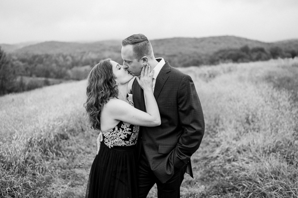 Rainy Engagement Session at Heritage Community Park in Blacksburg, VA - Hunter and Sarah Photography