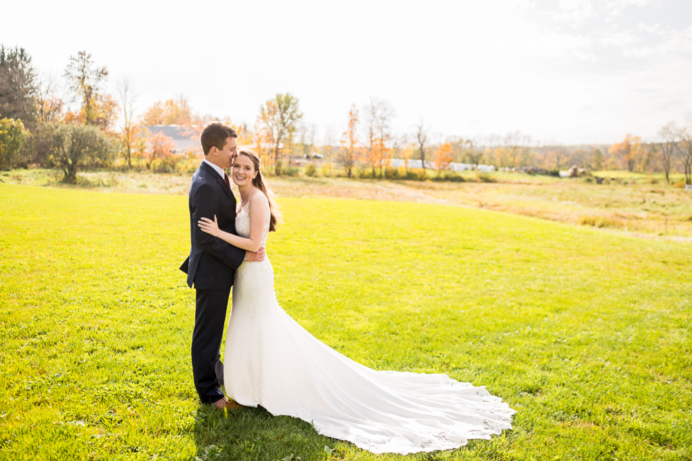 Stunning Fall Wedding outside Portland, Maine - Hunter and Sarah Photography
