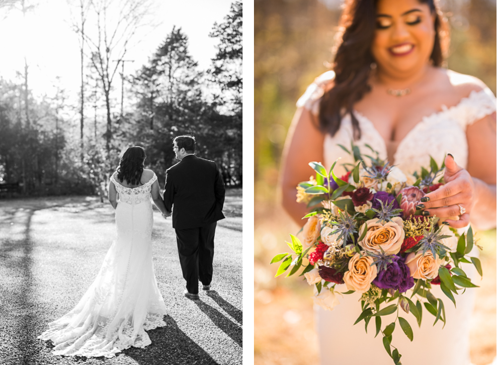 Authentic Wintery Wedding at Meriwether Springs Vineyard - Hunter and Sarah Photography