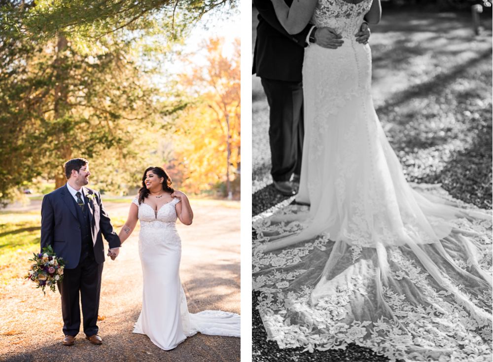 Authentic Wintery Wedding at Meriwether Springs Vineyard - Hunter and Sarah Photography