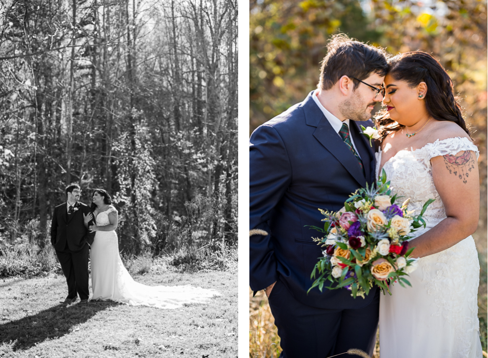 Authentic Wintery Wedding at Meriwether Springs Vineyard - Hunter and Sarah Photography