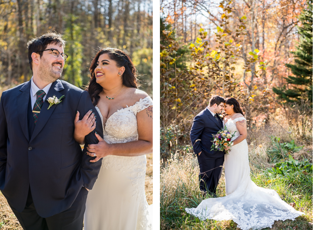 Authentic Wintery Wedding at Meriwether Springs Vineyard - Hunter and Sarah Photography