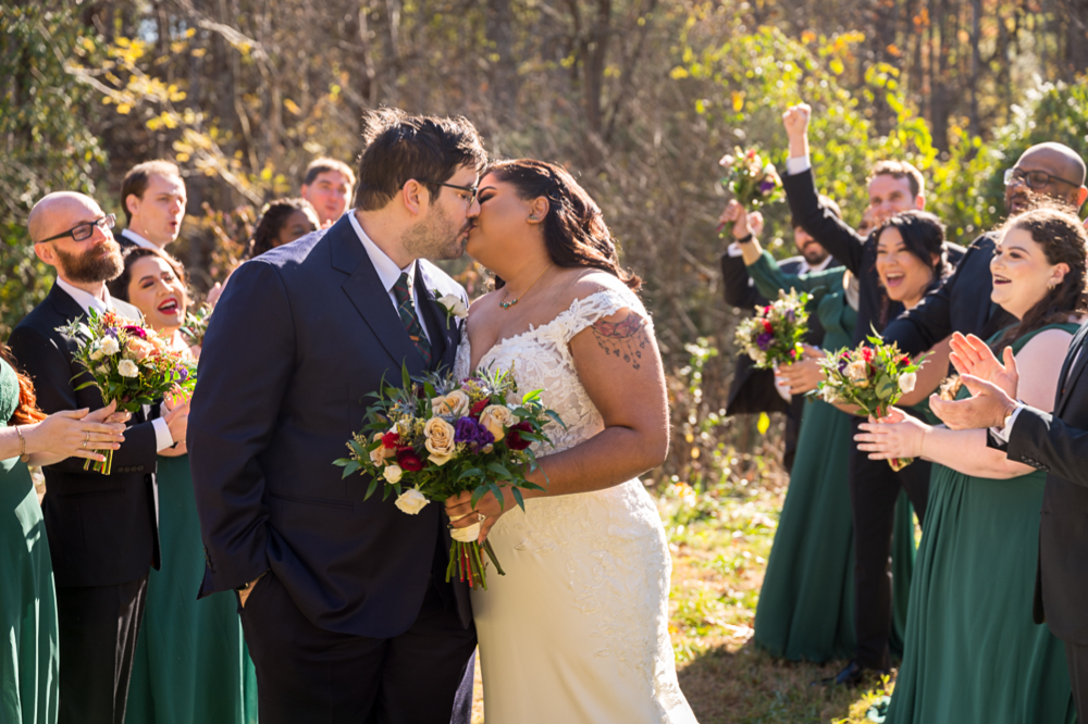 Authentic Wintery Wedding at Meriwether Springs Vineyard - Hunter and Sarah Photography