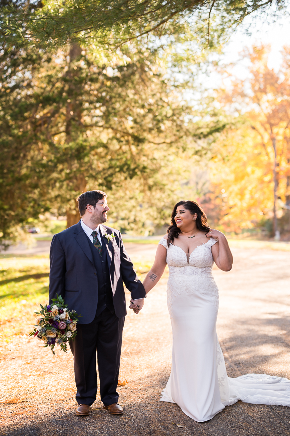 Authentic Wintery Wedding at Meriwether Springs Vineyard - Hunter and Sarah Photography