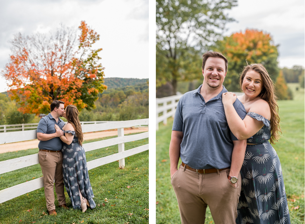 Windswept Engagement Session at Castle Hill Cider - Hunter and Sarah Photography