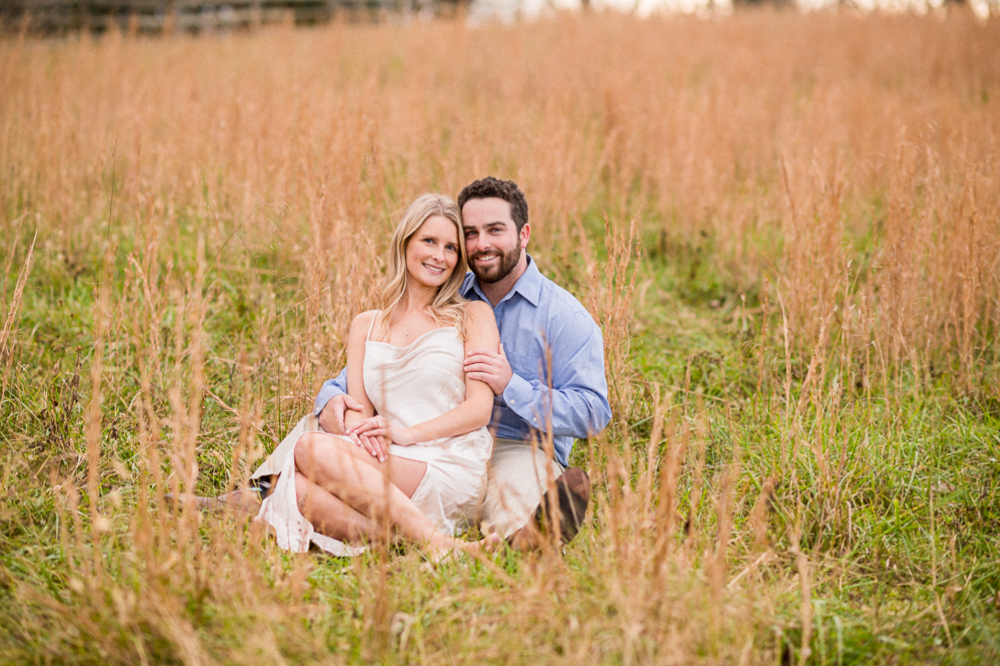 Elegant Wintry Engagement Session at James Monroe's Highland - Hunter and Sarah Photography