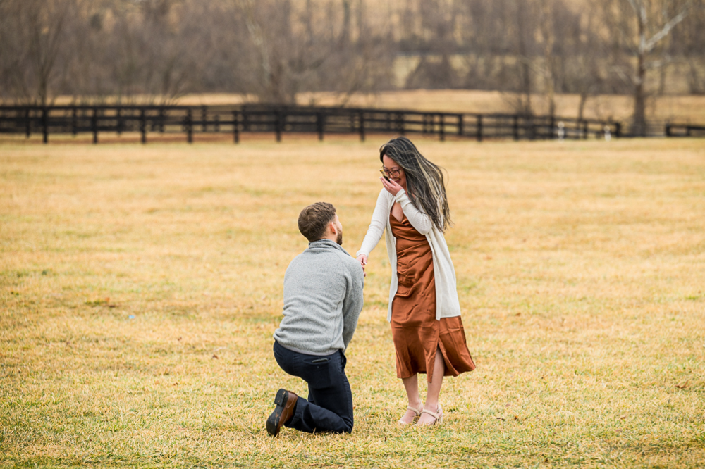 Surprise Proposal at King Family Vineyard - Hunter and Sarah Photography