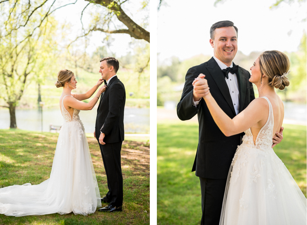 Joyful and Tearful Classic Charlottesville Spring Wedding - Hunter and Sarah Photography