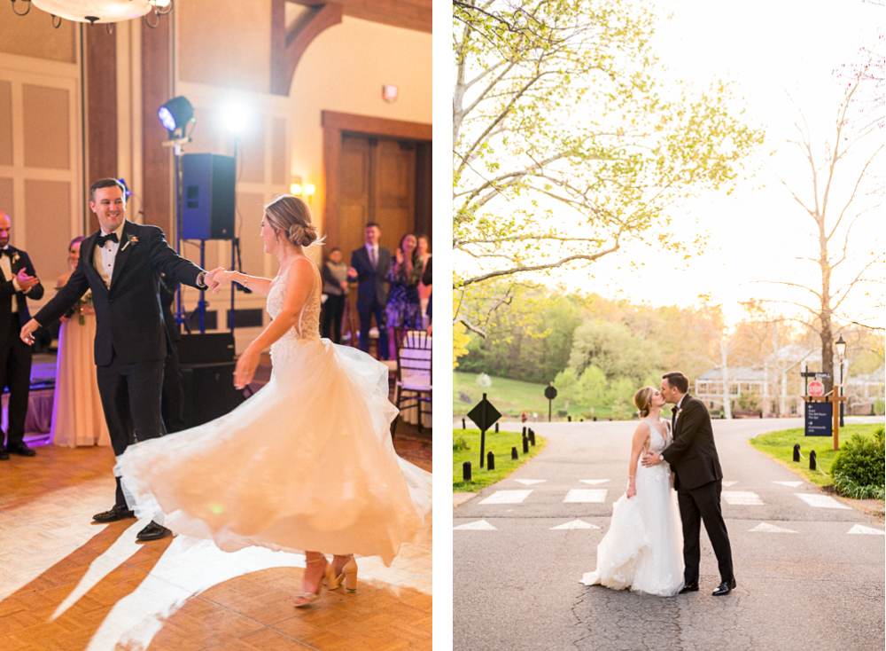 Joyful and Tearful Classic Charlottesville Spring Wedding - Hunter and Sarah Photography