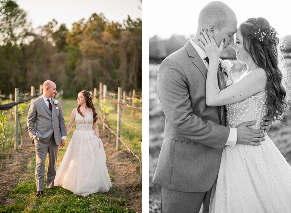 Laidback Spring Wedding at Ashton Creek Vineyard in Richmond - Hunter and Sarah Photography