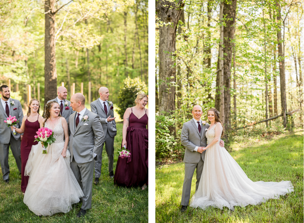 Laidback Spring Wedding at Ashton Creek Vineyard in Richmond - Hunter and Sarah Photography