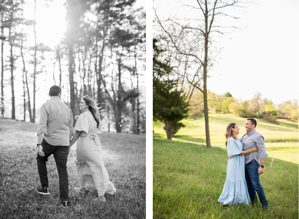 Sincere Spring Engagement Session at Boar's Head Resort - Hunter and Sarah Photography