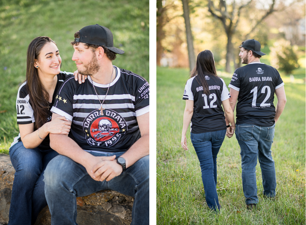 Sporty Engagement Session at Boar's Head Resort - Hunter and Sarah Photography