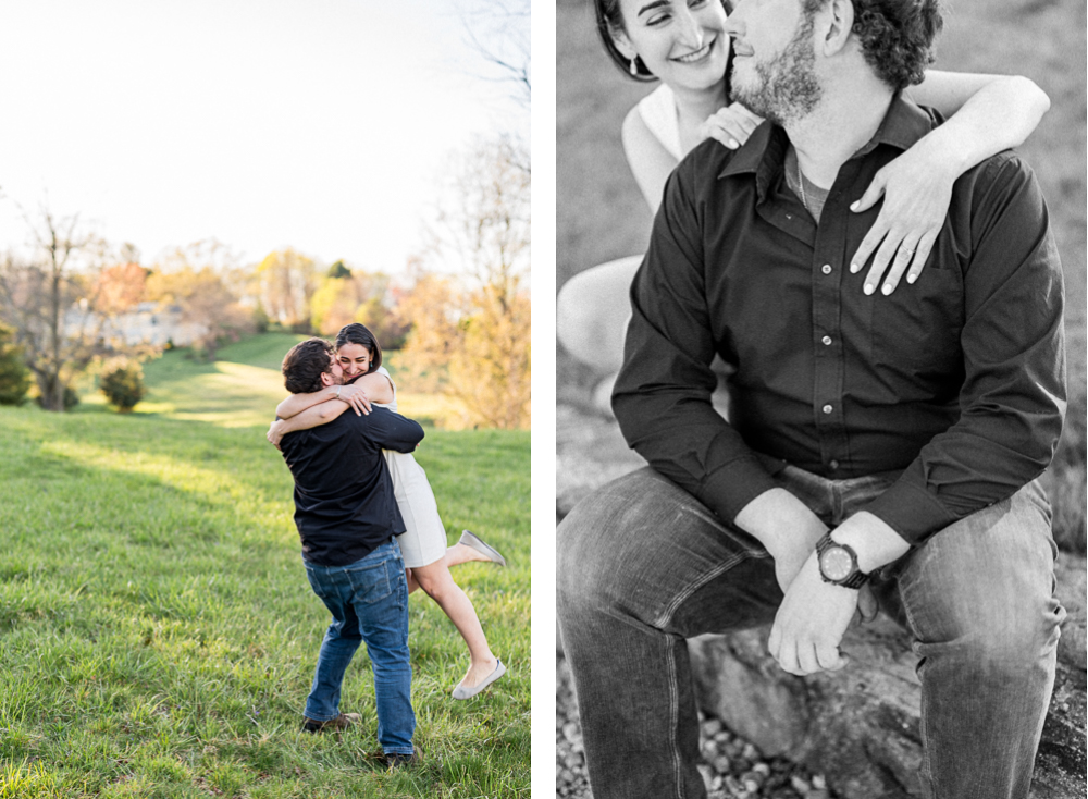 Sporty Engagement Session at Boar's Head Resort - Hunter and Sarah Photography