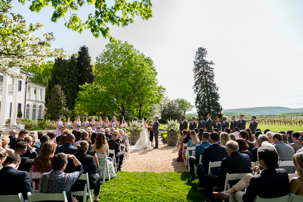 Emotional and Joyful Spring Wedding at Keswick Vineyards - Hunter and Sarah Photography