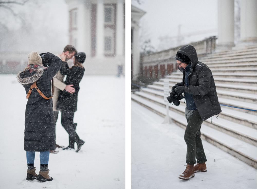 How to Photograph a Cold Wedding Day - Hunter and Sarah Photography