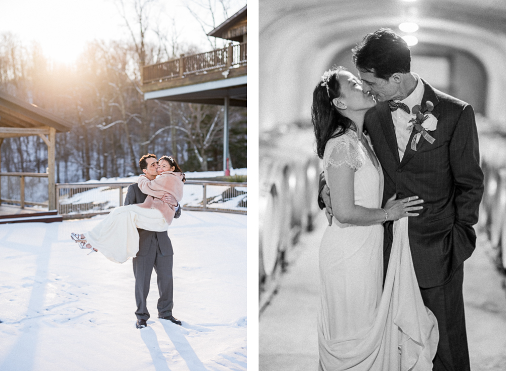 How to Photograph a Cold Wedding Day - Hunter and Sarah Photography