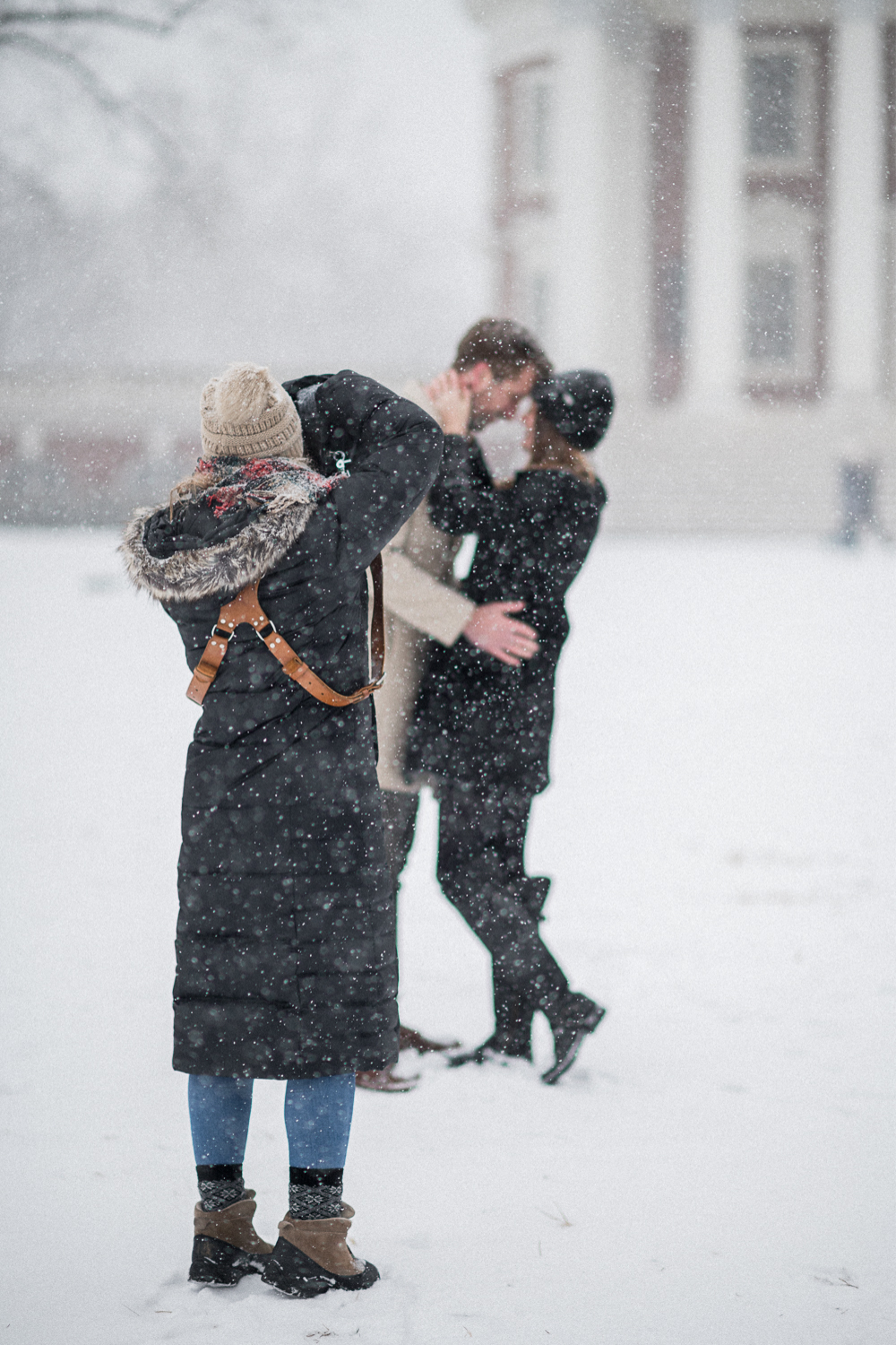 How to Photograph a Cold Wedding Day - Hunter and Sarah Photography