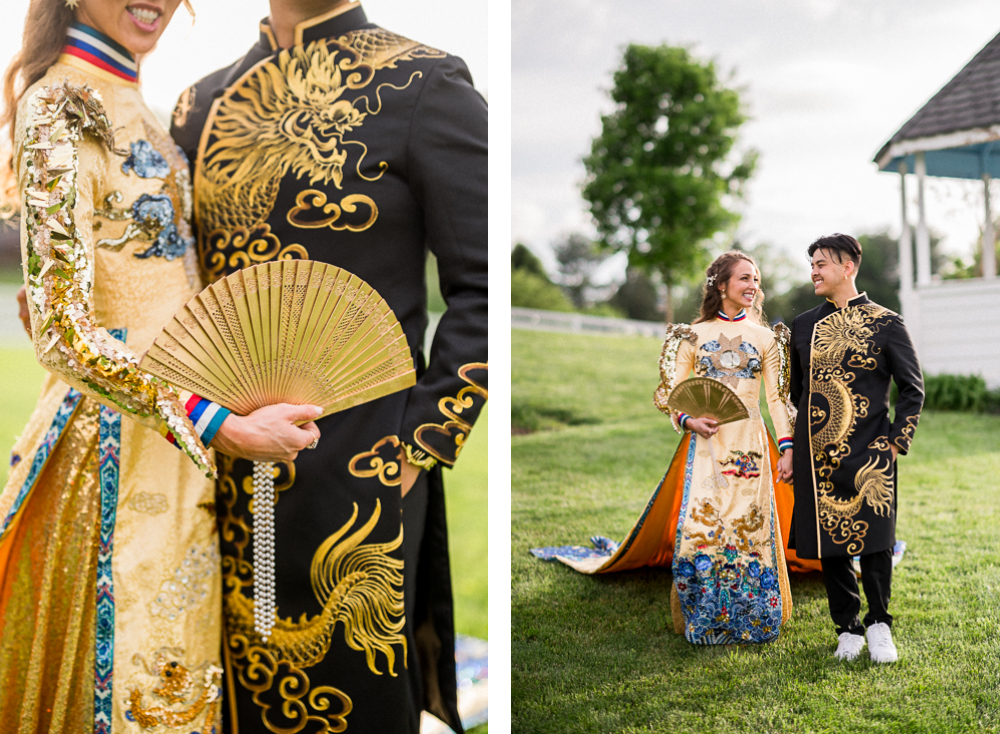 Intentional Spring Wedding with Traditional Vietnamese Tea Ceremony - Hunter and Sarah Photography