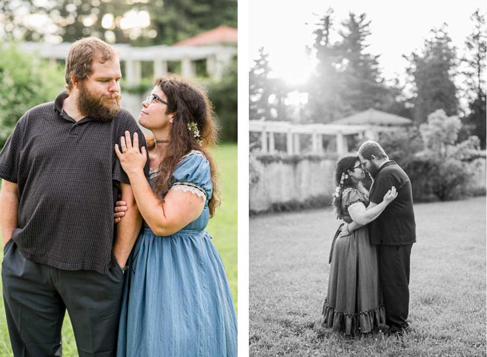 Stormy Spring Engagement Session at Swannanoa Palace - Hunter and Sarah Photography