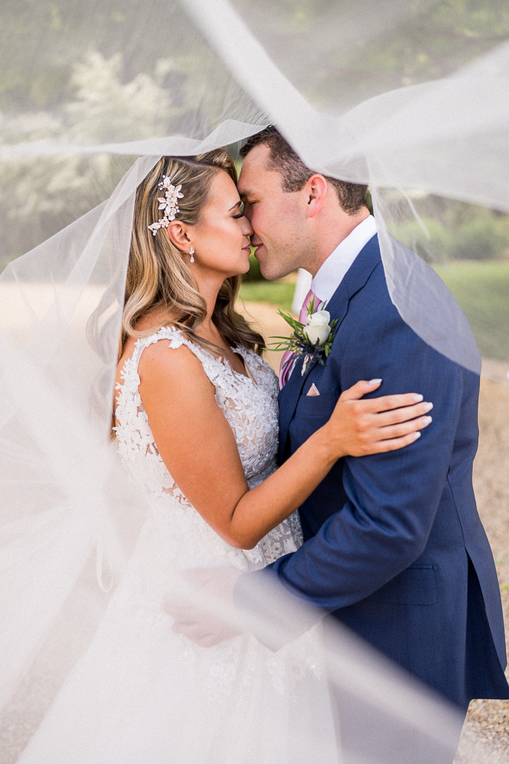 Emotional Hispanic-American Wedding at Keswick Vineyards - Hunter and Sarah Photography