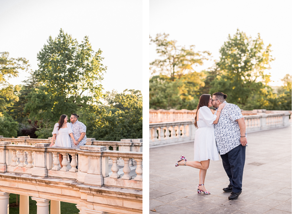 UVA Lawn Engagement Photoshoot - Hunter and Sarah Photography