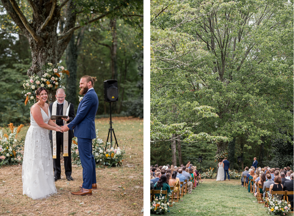 Tearful Wedding at Seven Springs outside Richmond, VA - Hunter and Sarah Photography