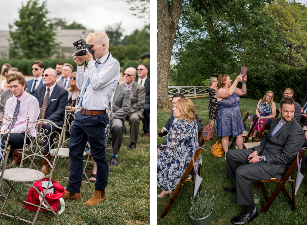 How to Deal with Paparazzi Guests on a Wedding Day - Hunter and Sarah Photography