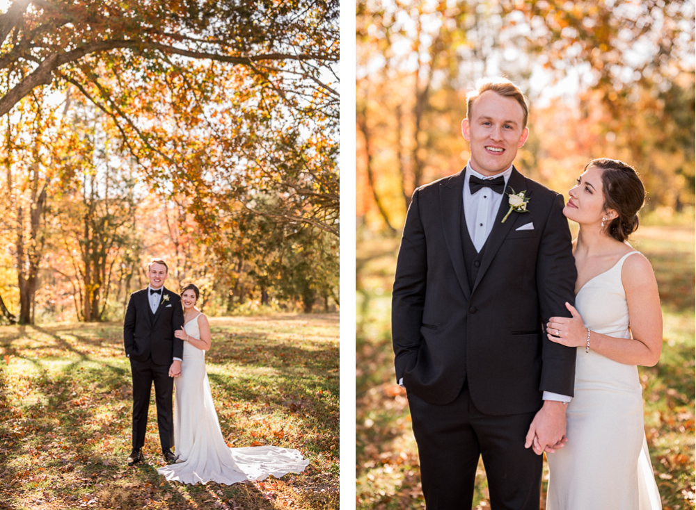 Intimate Fall-Foliage Wedding at Avonlea Farms - Hunter and Sarah Photography