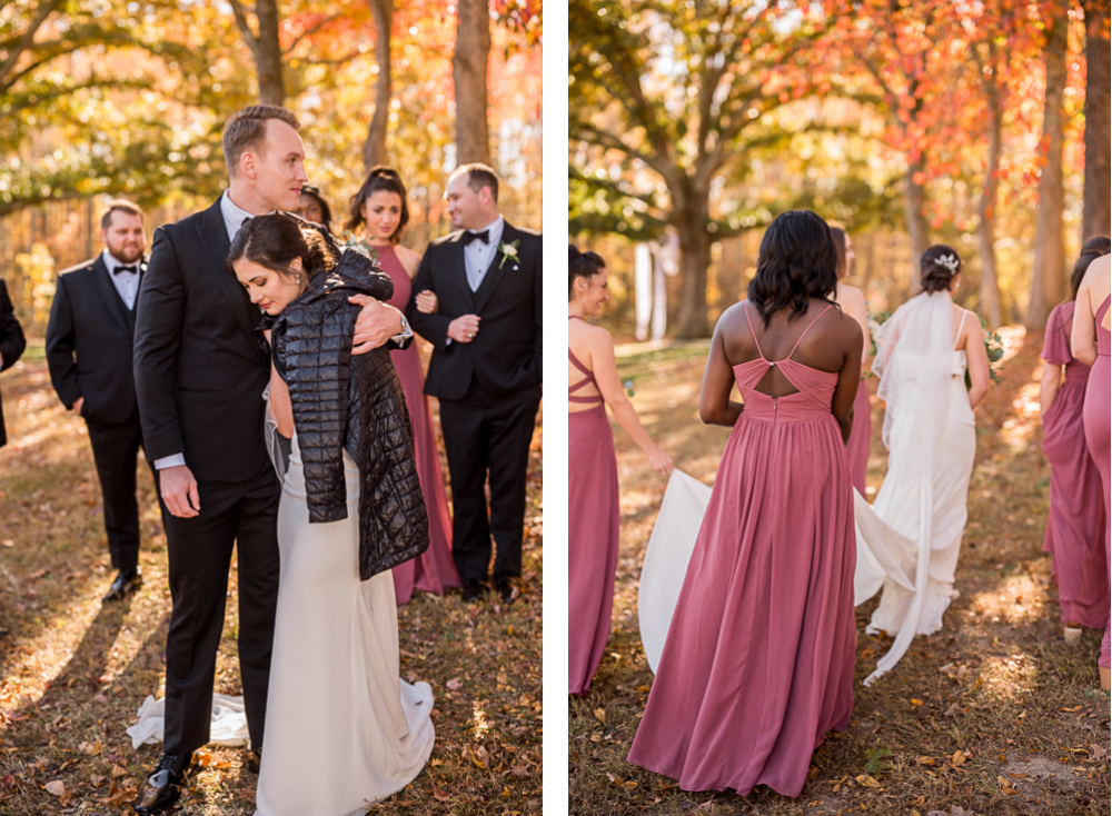 Intimate Fall-Foliage Wedding at Avonlea Farms - Hunter and Sarah Photography