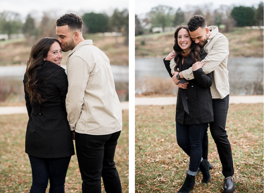 Joyful Wintery Surprise Proposal at The Boar's Head - Hunter and Sarah Photography