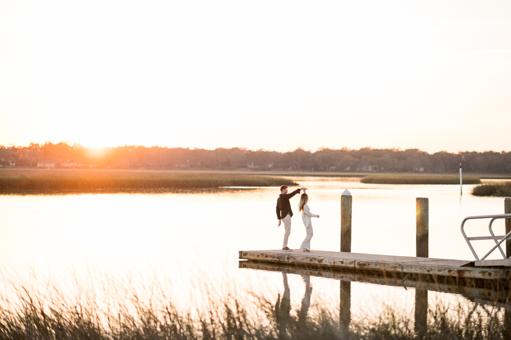 Jacksonville Beach Engagement Session - Hunter and Sarah Photography