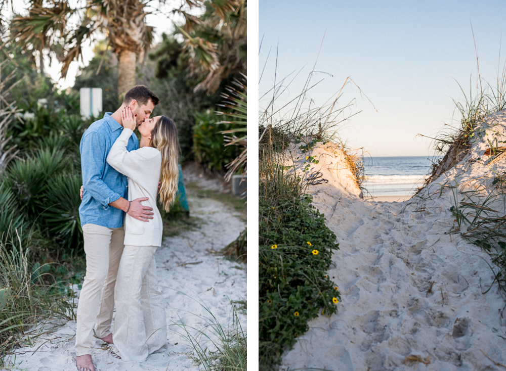 Jacksonville Beach Engagement Session - Hunter and Sarah Photography